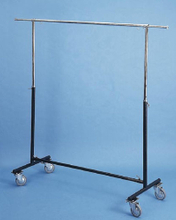 Single Garment Rack with Large Caster